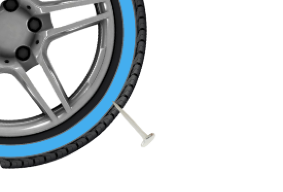 tyre_with_nail_in